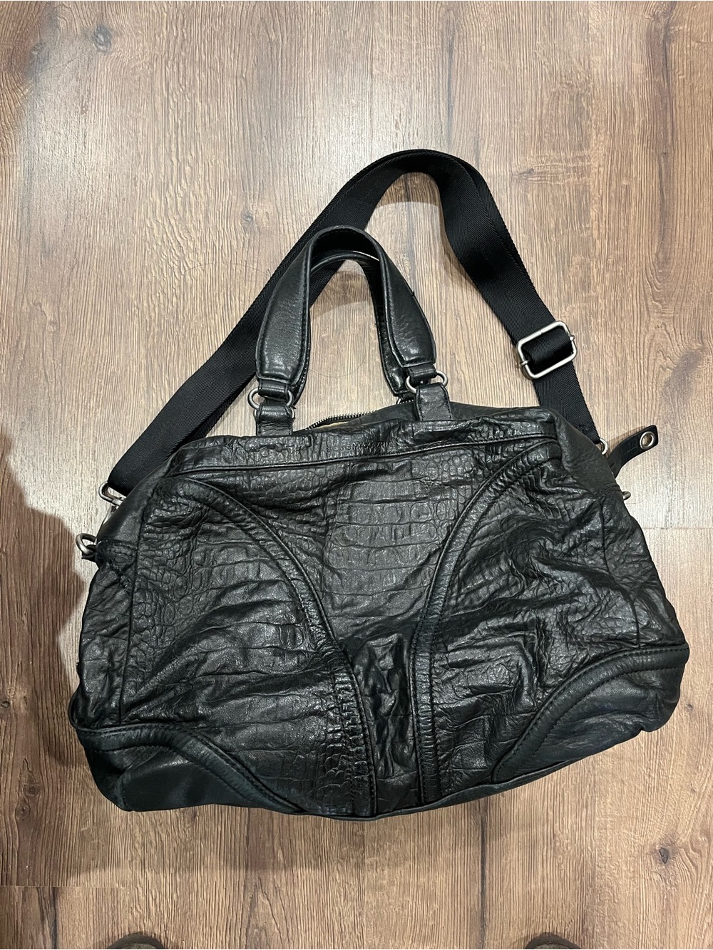 BCBG Weekender Leather Purse